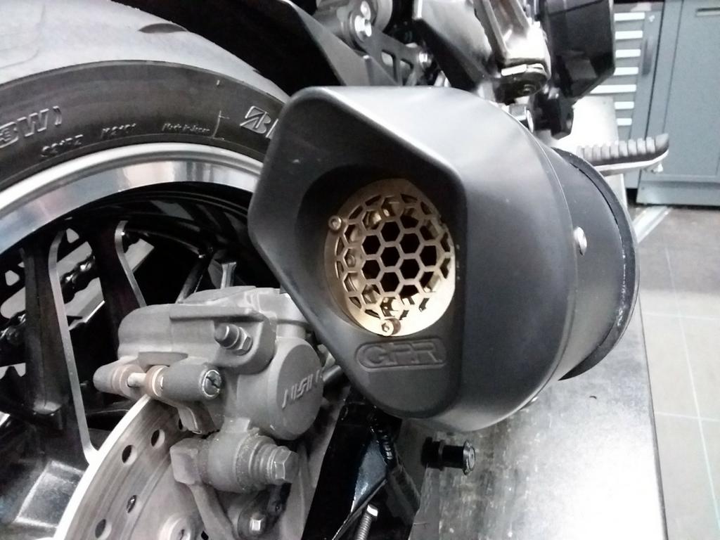 Uitlaatdemper gpr kawasaki z900rs gpr furore evo 4 nero, Ophalen of Verzenden