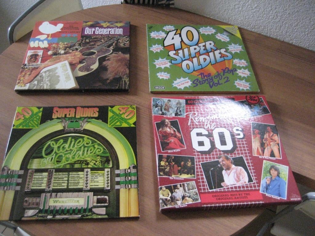 Sixties verzamel lps honderden, Ophalen of Verzenden, Gebruikt, 12 inch