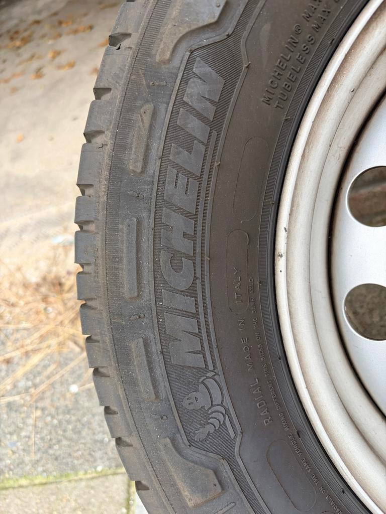 Michelin winterbanden set met velgen., Auto-onderdelen, Banden en Velgen, 15 inch, 265 mm, Banden en Velgen, Winterbanden