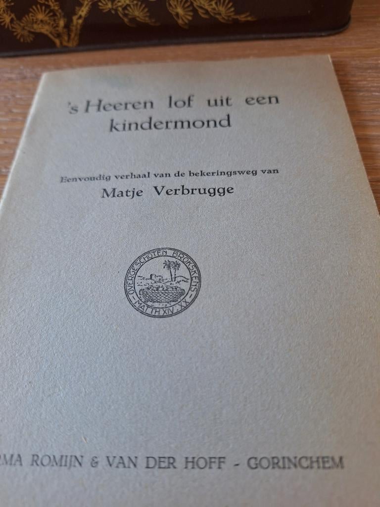 Boekje, Antiek en Kunst, Ophalen of Verzenden