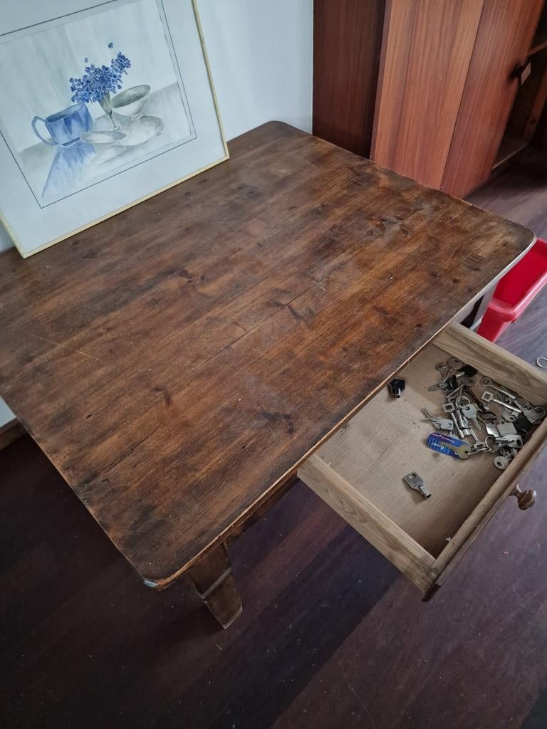 Side table grenen, 73 x 90 cm, 50 cm hoog, Ophalen