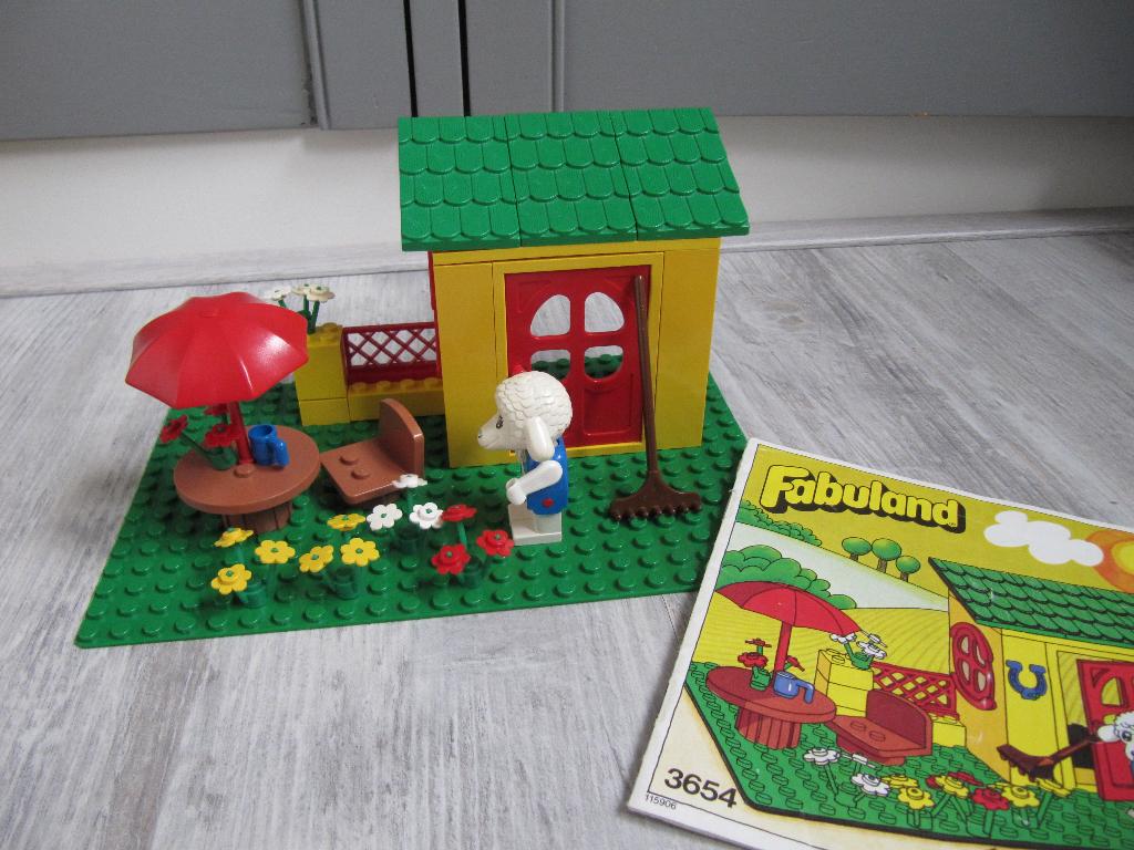 Fabuland De Bloementuin 3654, Ophalen of Verzenden, Gebruikt, Complete set, Lego