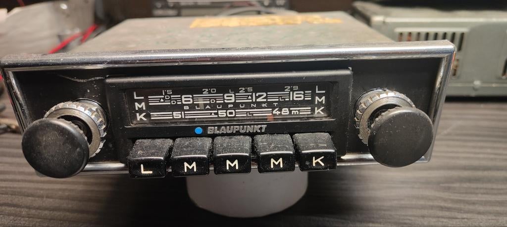 Blaupunkt klassieke autoradio, Ophalen of Verzenden, Zo goed als nieuw