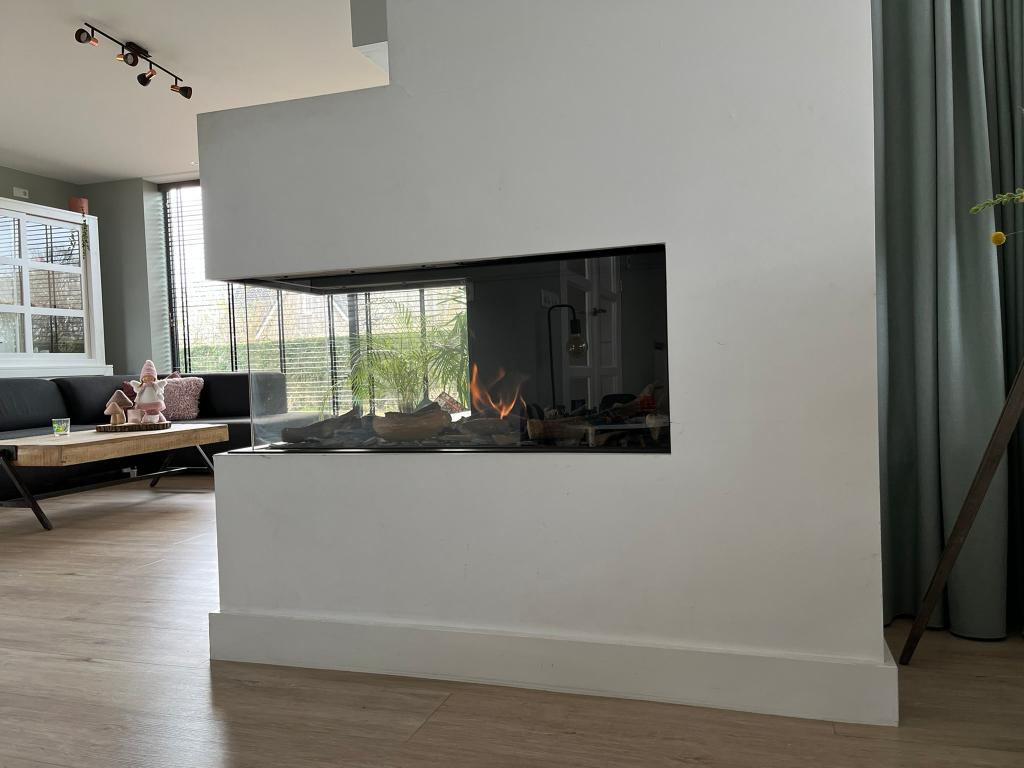 Dru / Bellfires gaskachel - Metro 100XTL, Ophalen, Gebruikt, Inbouwhaard, Gashaard