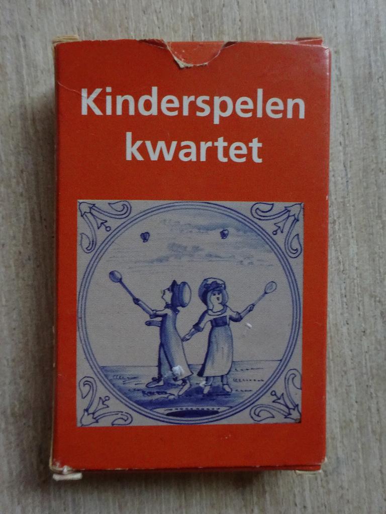 Zuiderzeemuseum Enkhuizen: kwartet kinderspelen op tegels, Ophalen of Verzenden, Gebruikt, Kwartet(ten)