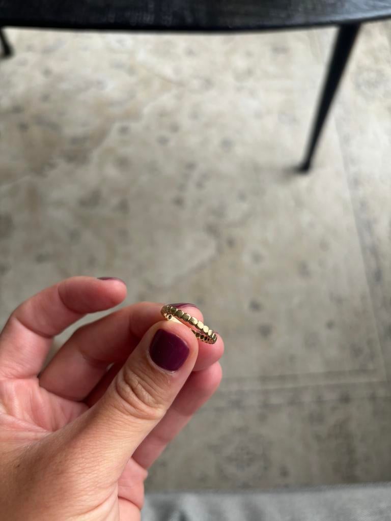 Isabel Bernard gouden ring Rivoli Zélie maat 52, Ophalen of Verzenden, Zo goed als nieuw, 17 tot 18, Dame