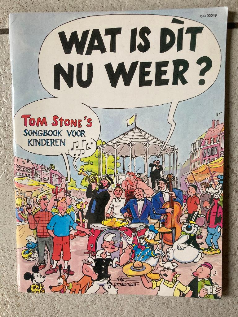 Songbook voor Kinderen Tom Stone, Muziek en Instrumenten, Bladmuziek, Ophalen of Verzenden, Zo goed als nieuw, Populair, Gitaar
