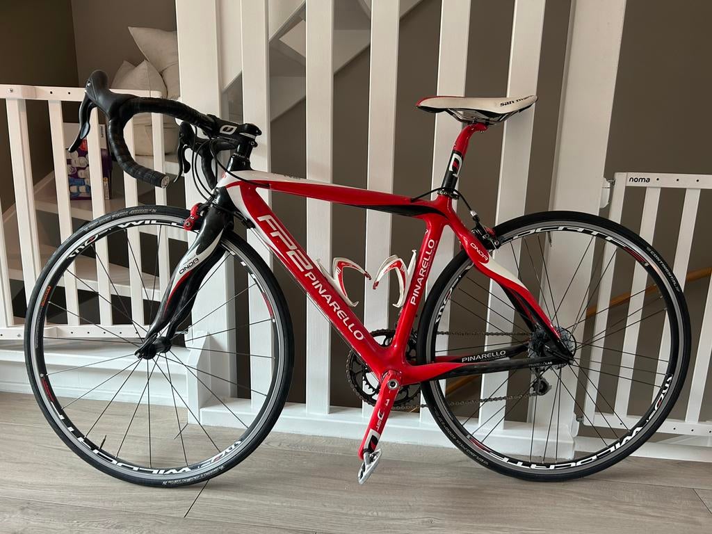 Pinarello FP2 - Uitstekende staat (zelden gebruikt) -, Fietsen en Brommers, Carbon, 49 tot 53 cm, Zo goed als nieuw, Meer dan 20 versnellingen