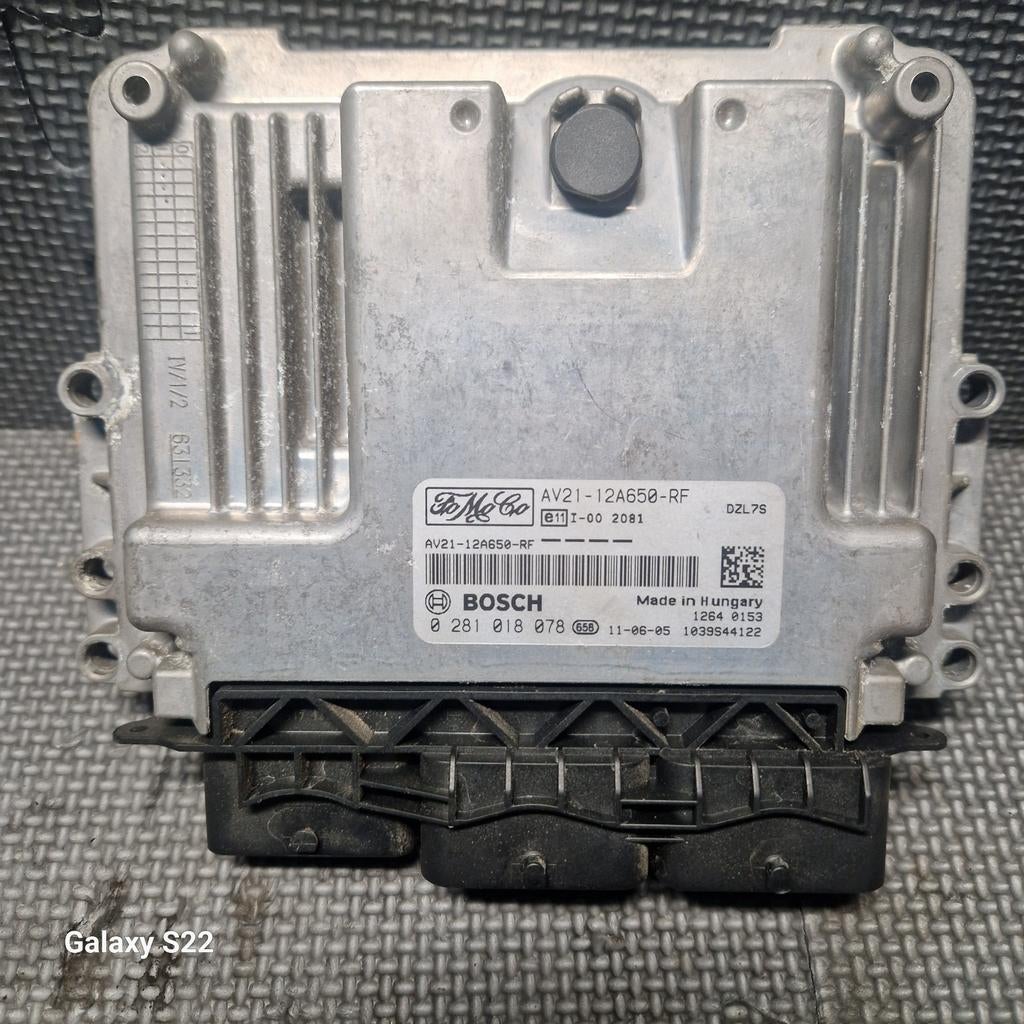 FORD FIESTA MK6 ECU / AV21-12A650-RF, Auto-onderdelen, Gebruikt, Ophalen of Verzenden, Ford, FORD