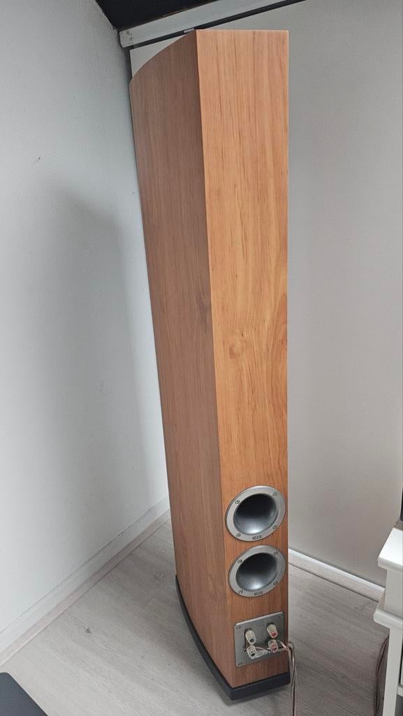 Heco Victa Prime 702 Luidsprekers, Gebruikt, 60 tot 120 watt, Front, Rear of Stereo speakers, Ophalen