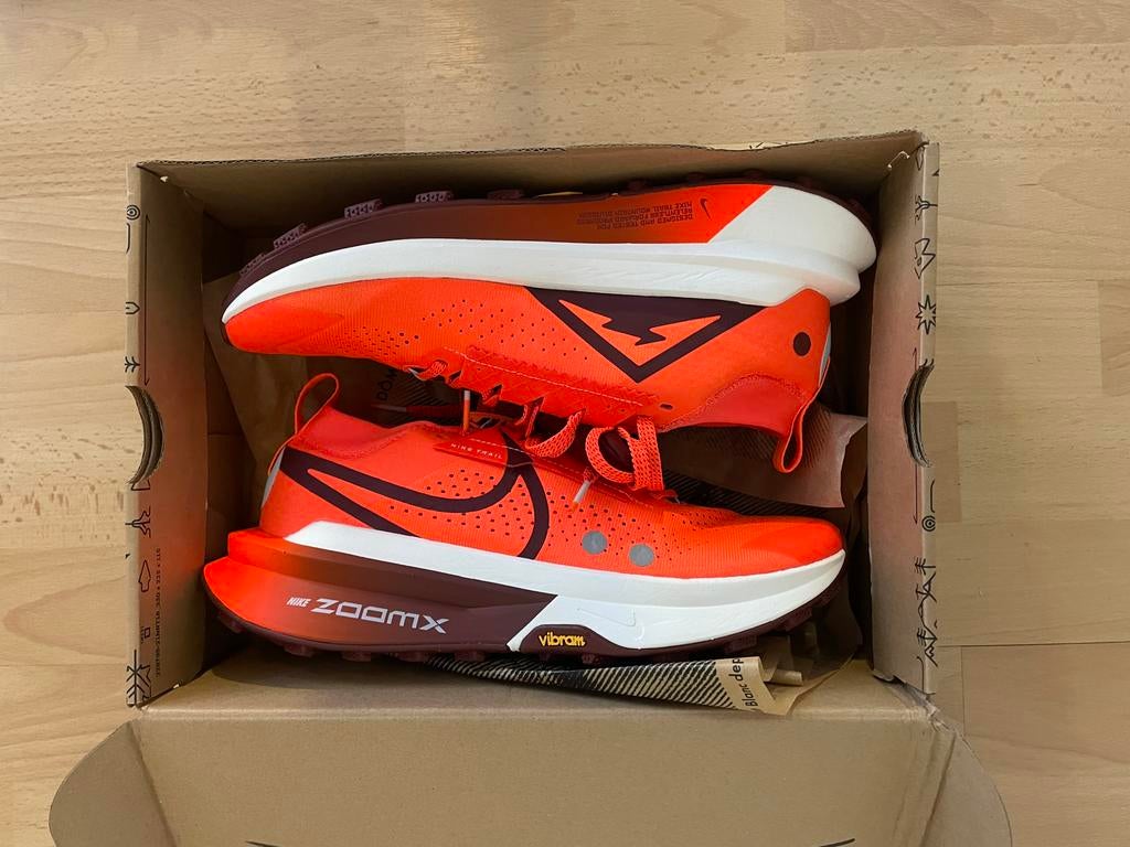 Nike ZoomX Zegama Trail 43, Ophalen of Verzenden, Zo goed als nieuw, Hardloopschoenen, Nike
