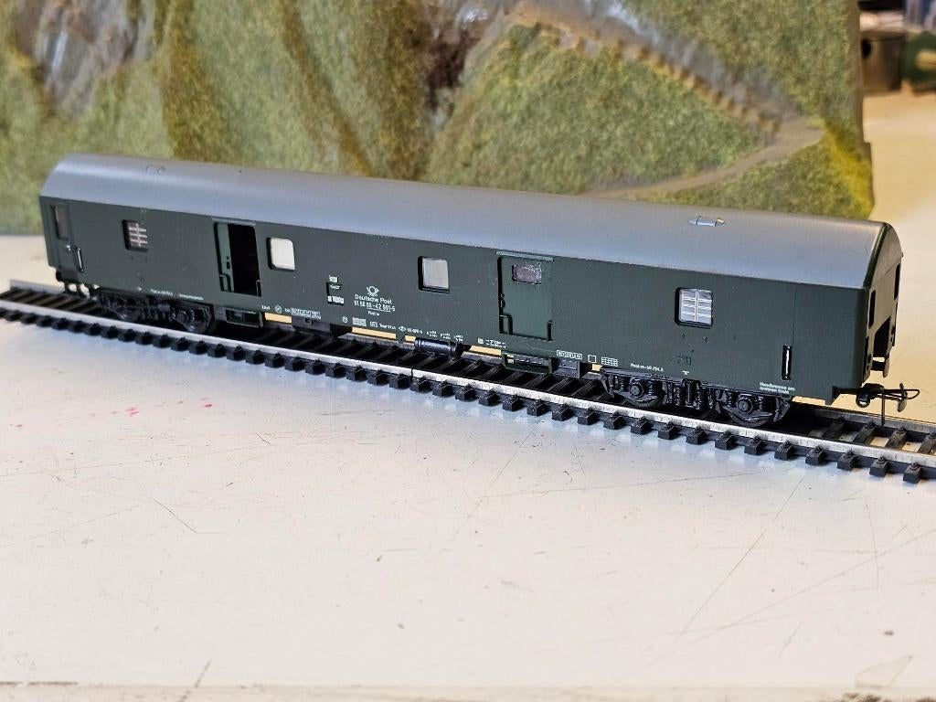 Modeltrein Ho DB postrijtuig piko ?, Hobby en Vrije tijd, Modeltreinen | H0, Gelijkstroom, Wagon, Zo goed als nieuw, Piko