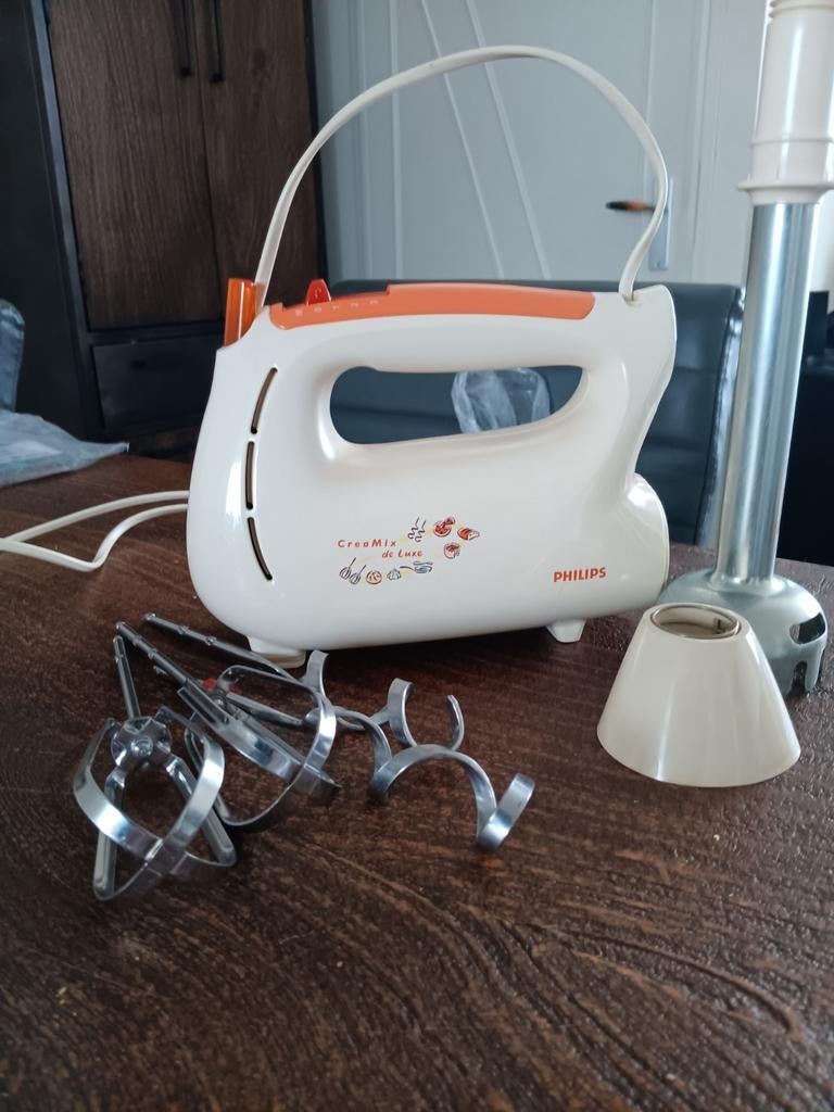 Philips Mixer - Perfect voor Bakliefhebbers!, Ophalen of Verzenden, Gebruikt, 3 snelheden of meer