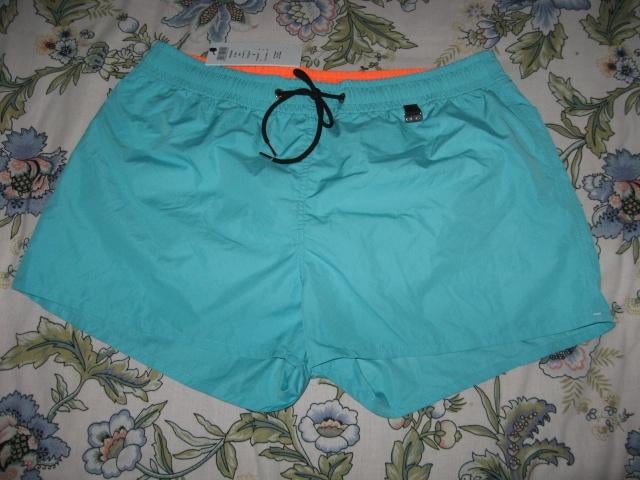 Te koop Heren/jongens zwem short HOM, Kleding | Heren, Badmode en Zwemkleding, Verzenden, Maat 46 (S) of kleiner, Blauw, Zwemshort