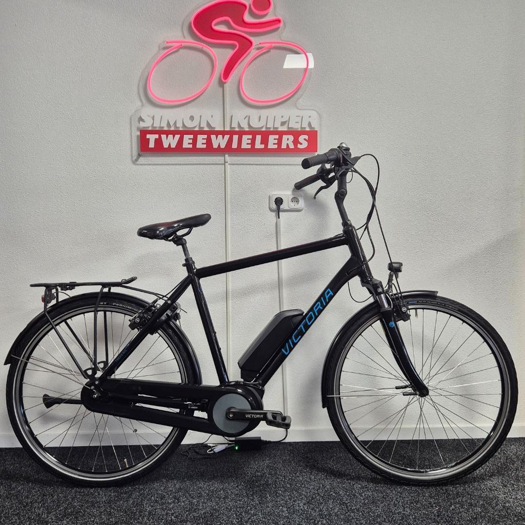 Victoria E-Trekking 5.7H Elektrische Herenfiets, Overige merken, Gebruikt, Versnellingen, Ophalen of Verzenden