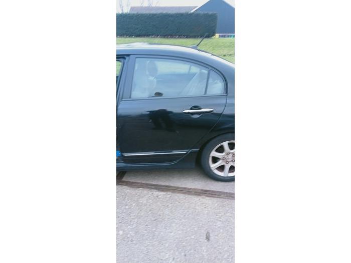 Portier 4Deurs links-achter van een Honda Civic (NH731PX), Honda, Gebruikt, -, Deur