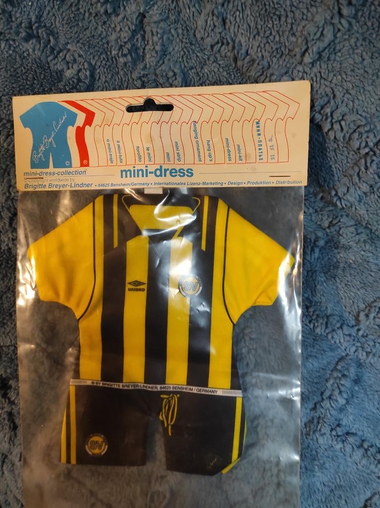 Vaantje SC Veendam, vintage. SC Veendam mini tenue, Verzamelen, Ophalen of Verzenden, Nieuw, Overige binnenlandse clubs, Vaantje of Sjaal