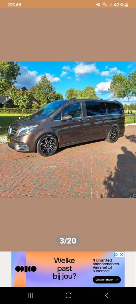 Mercedes v-klasse vito tourrer 2015-2027 tussenschot, Auto-onderdelen, Interieur en Bekleding, Ophalen