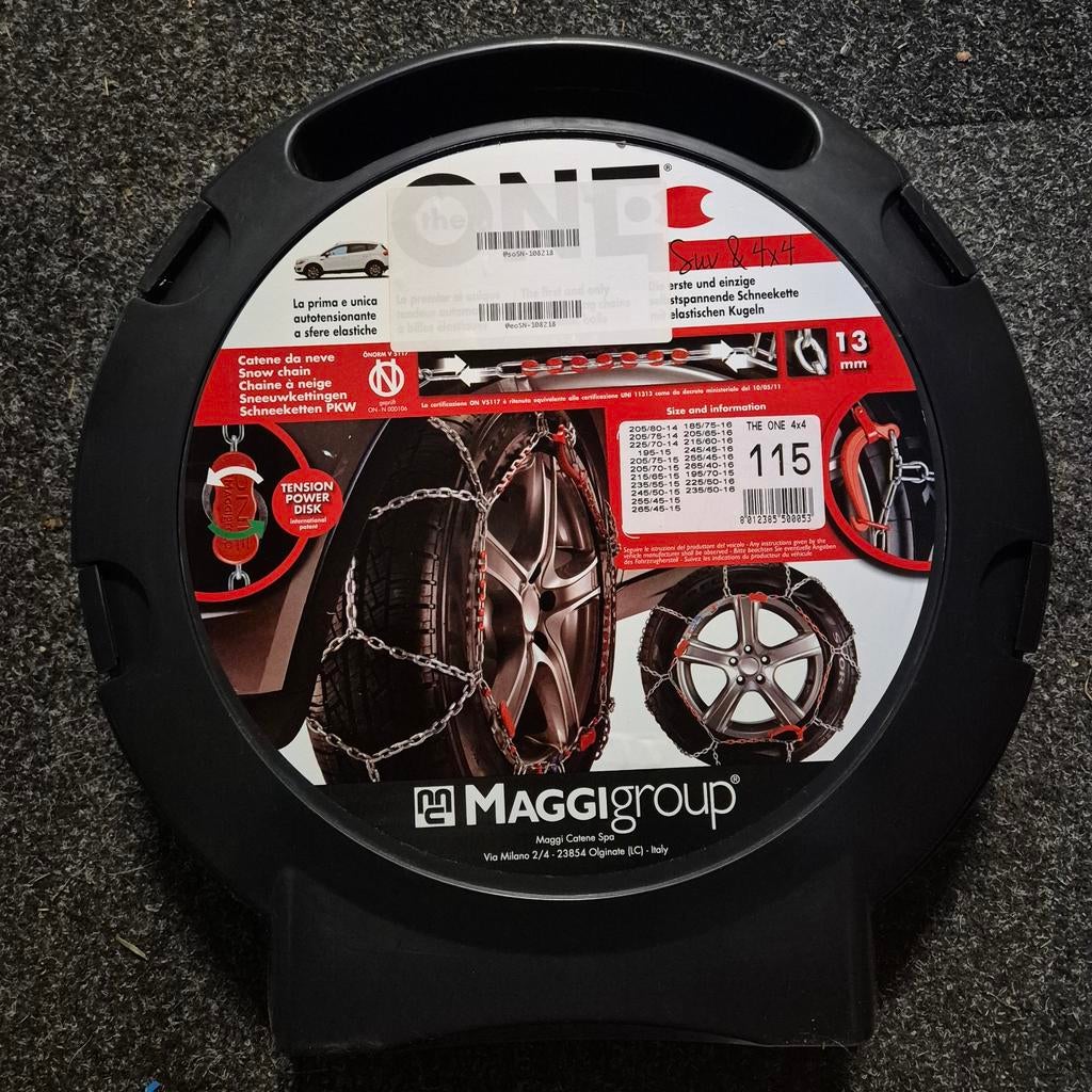 Maggi the One 4x4 sneeuwkettingen R14, R15, R16, Ophalen of Verzenden, Nieuw