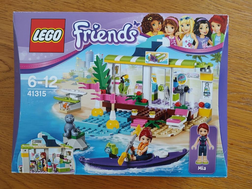LEGO Friends 41315 Heartlake Surfshop - Compleet met doos!, Kinderen en Baby's, Speelgoed | Duplo en Lego, Ophalen of Verzenden