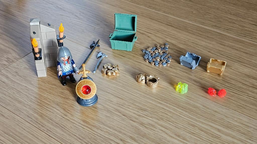 playmobil 6160 bewaker van de koningsschat, Kinderen en Baby's, Speelgoed | Playmobil, Ophalen of Verzenden, Zo goed als nieuw