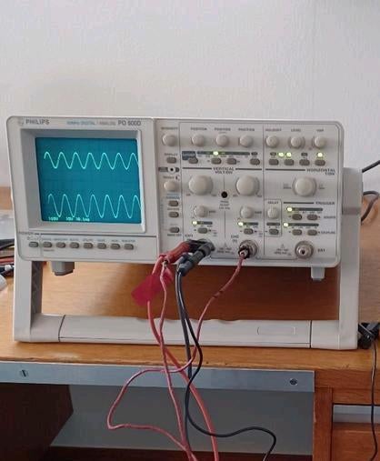 Philips Oscilloscope, Ophalen, Gebruikt