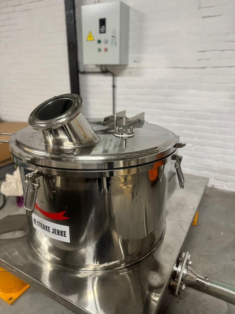 RVS industriële centrifuge filter foodgrade (uniek!), Ophalen