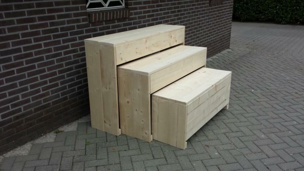 Verschillende presentatie meubelen, Inrichting