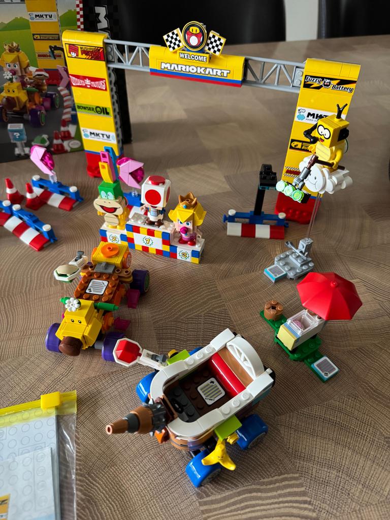 Mario kart lego 72036, Ophalen of Verzenden, Zo goed als nieuw, Complete set, Lego