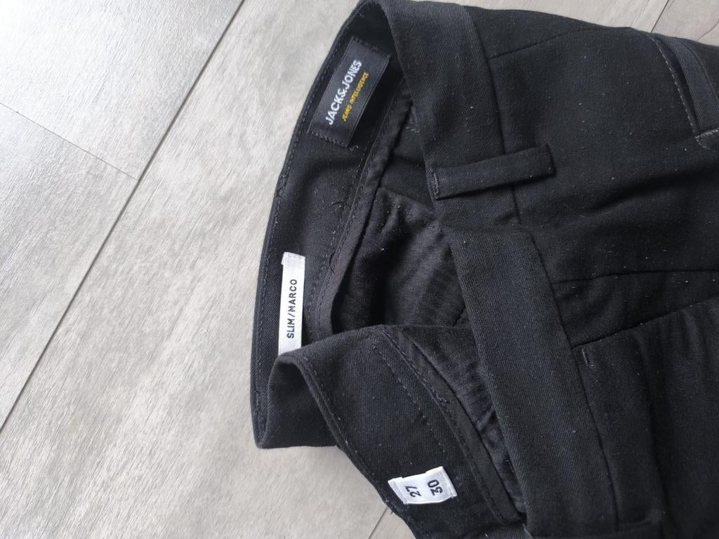 Pantalon Jack and Jones, Ophalen of Verzenden, Zo goed als nieuw, Overige maten, Blauw