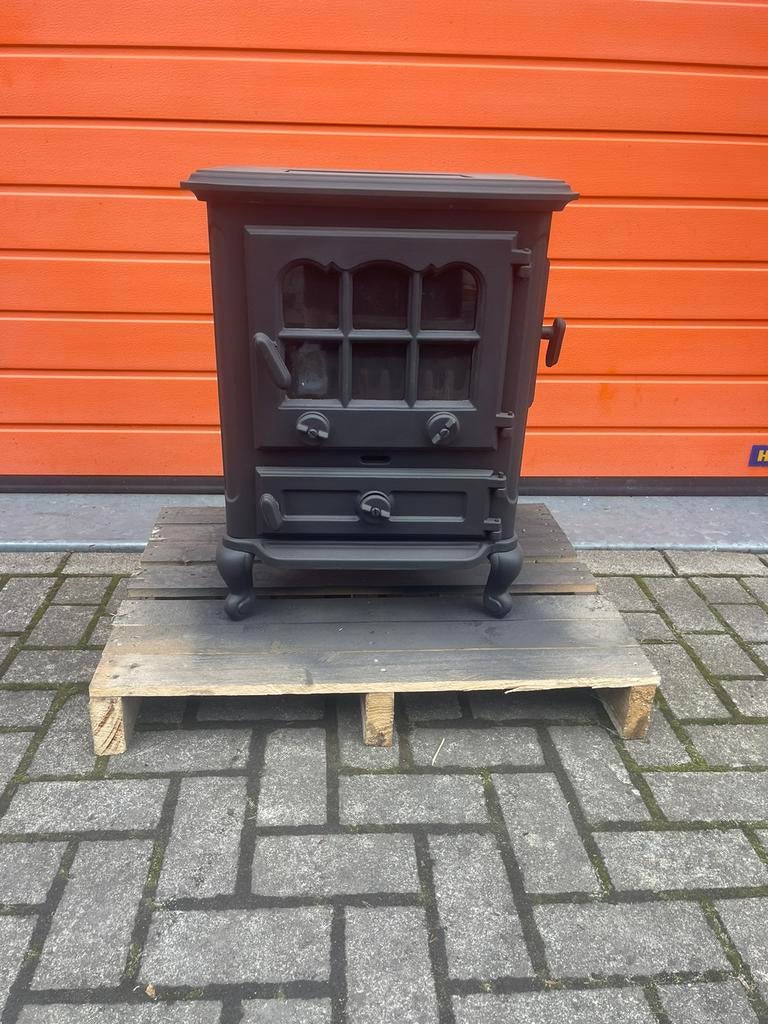gereviseerde Laxevaags Trianon vrijstaande houtkachel 8kW, Ophalen, Gebruikt, Houtkachel, Vrijstaand