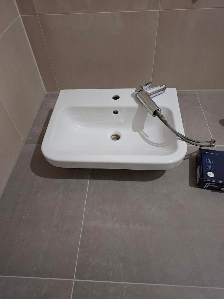 Villeroy&Boch wastafel, Grohe mengkraan en doucheset NIEUW!, Huis en Inrichting, Ophalen, Nieuw