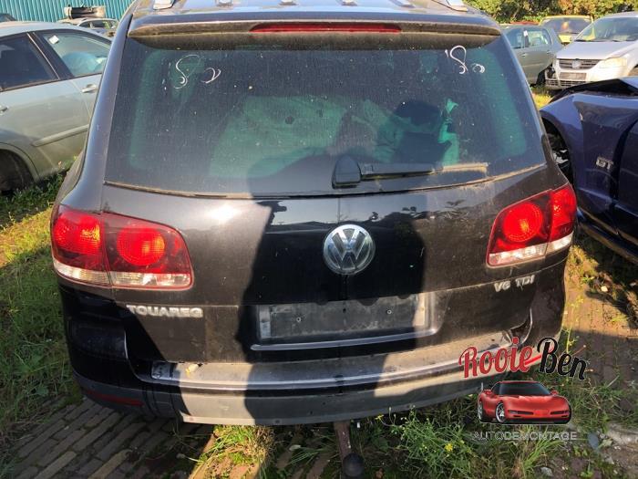 Achterbumper van een Volkswagen Touareg (LC9Z), Gebruikt, -, Volkswagen, -