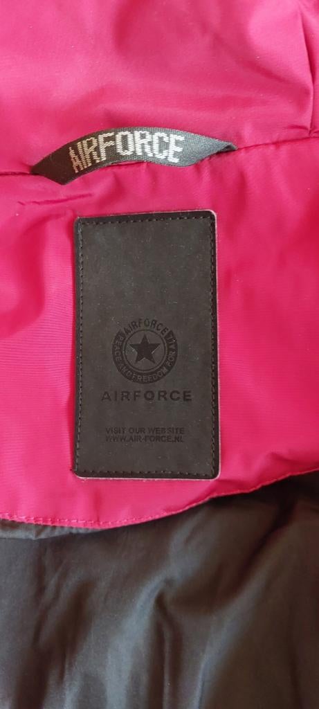 Airforce winterjas - Maat 42 - Donkerrood, Airforce, Maat 42/44 (L), Ophalen of Verzenden, Zo goed als nieuw