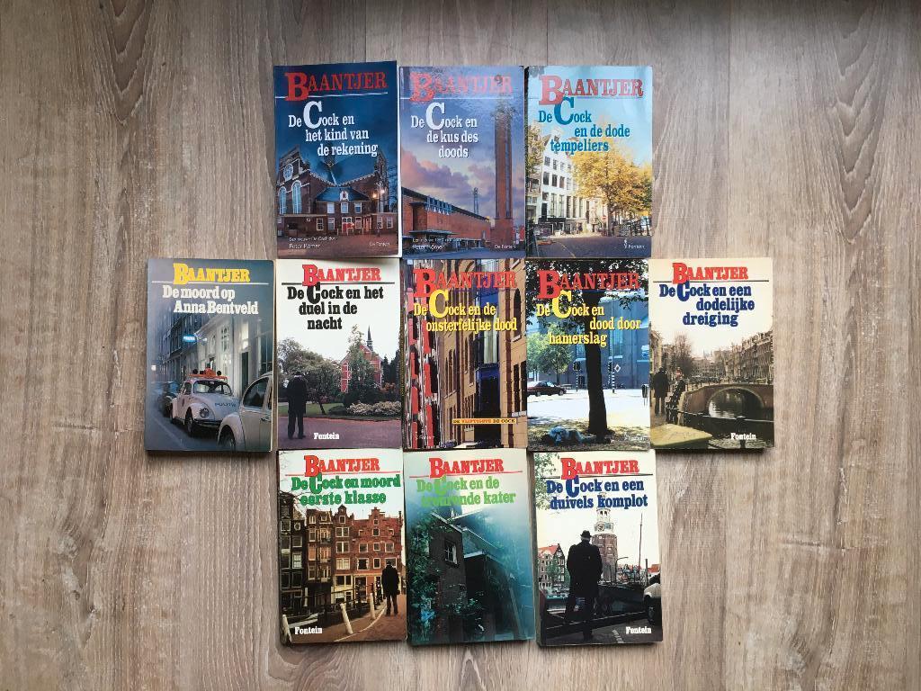 boek baantjer de Cock detective boeken verschillend, Boeken, Verzenden