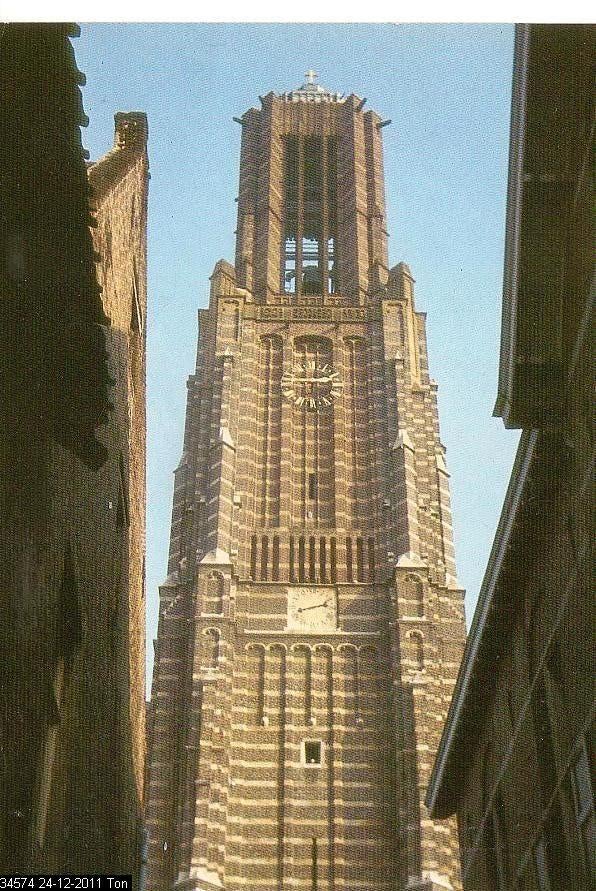 Ansichtkaart	Weert	St Martinuskerk, Verzamelen, Verzenden, 1960 tot 1980, Gelopen, Limburg