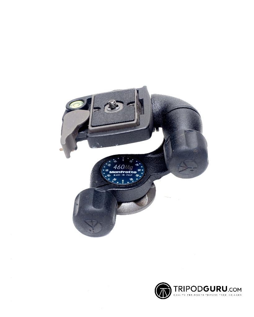 Manfrotto 460MG magnesium 3-weg kop, Gebruikt, Via Valsugana, 100 36022 Cassola (VI) Italy, Info@videndum.com, Balhoofd