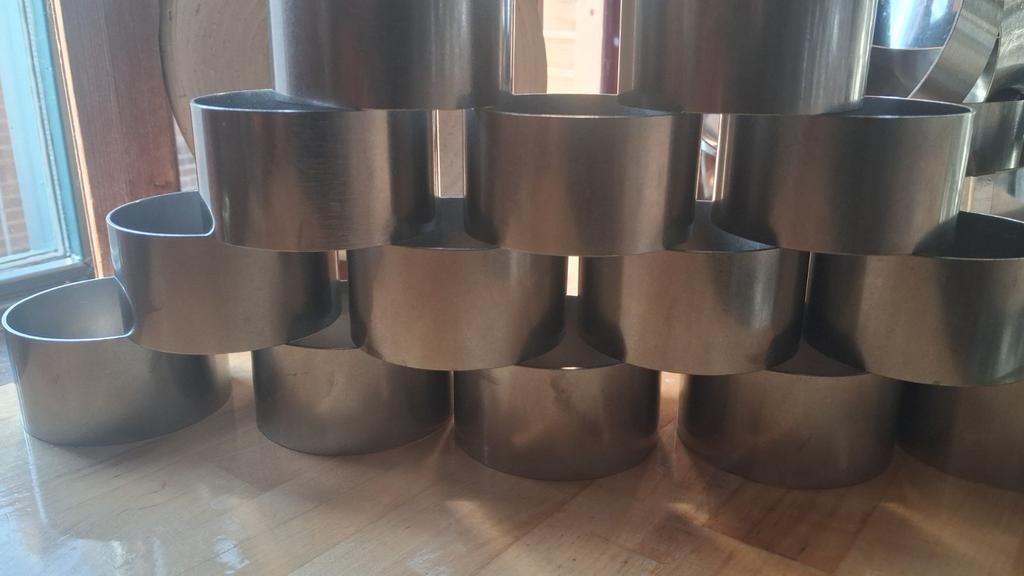 Garneer,( bak/ kook),ringen zware kwaliteit RVS per 10 stuks, Ophalen of Verzenden