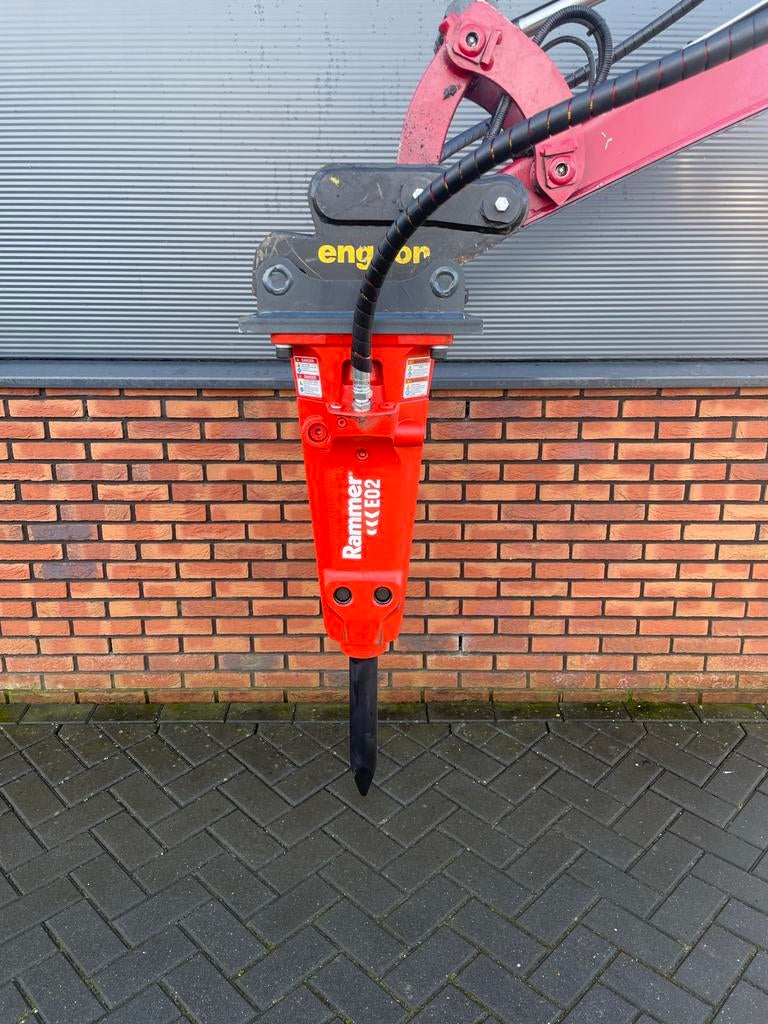 Rammer E02 Sloophamer voor Minigraver, Ophalen
