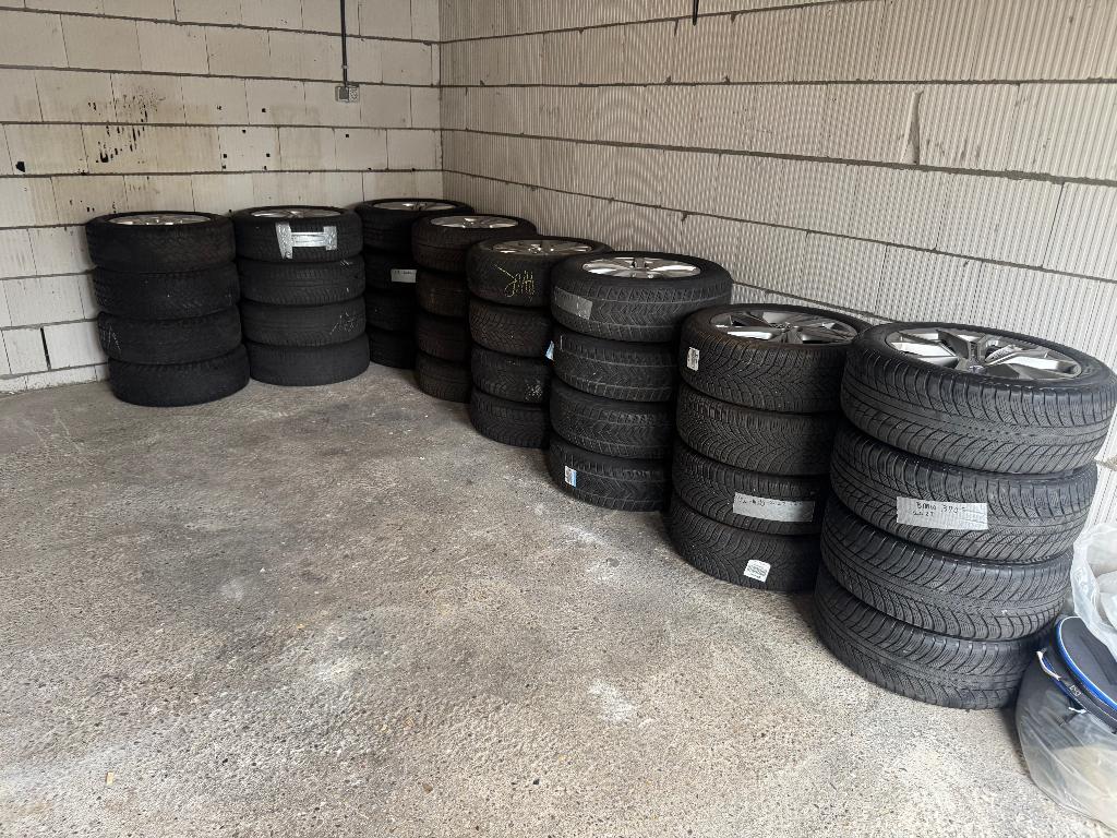 Diverse velgen + winterbanden 5x114.3/5x112/5x100 / 5x110, Auto-onderdelen, Banden en Velgen, Ophalen, Gebruikt, 16 inch, Band(en)