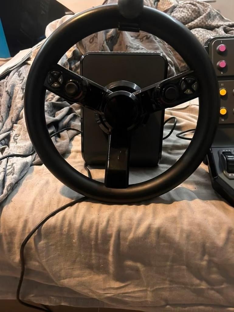 Logitech G saitek bundel - Perfect voor Sim Racers!, Ophalen of Verzenden, Gebruikt, Logitech