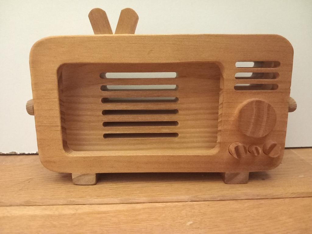 Houten Telefoonhouder, Ophalen of Verzenden, Zo goed als nieuw, Mobiel