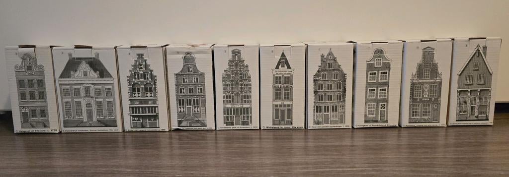 Blokker Grachtemhuisjes - 10 stuks - Nieuw!, Verzamelen, Ophalen, Nieuw, Overige materialen, Beeldje(s)