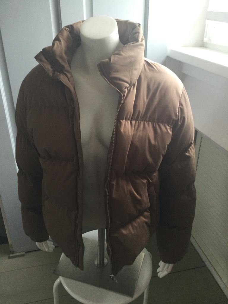 Winterjas/Urban classics, Maat 38/40 (M), Bruin, Verzenden, Zo goed als nieuw