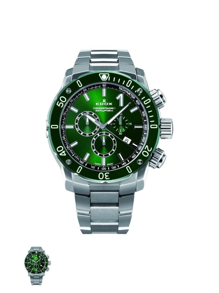 edox, Sieraden, Tassen en Uiterlijk, Horloges | Heren, Overige merken, Staal, Staal, Polshorloge