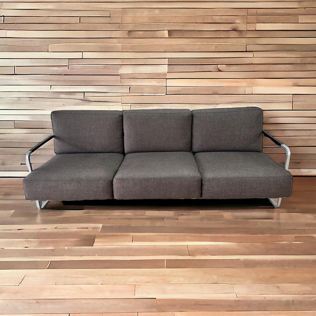 Zanotta 3-zits design bank - gratis bezorging, Huis en Inrichting, Ophalen, Design, 75 tot 100 cm, Zo goed als nieuw