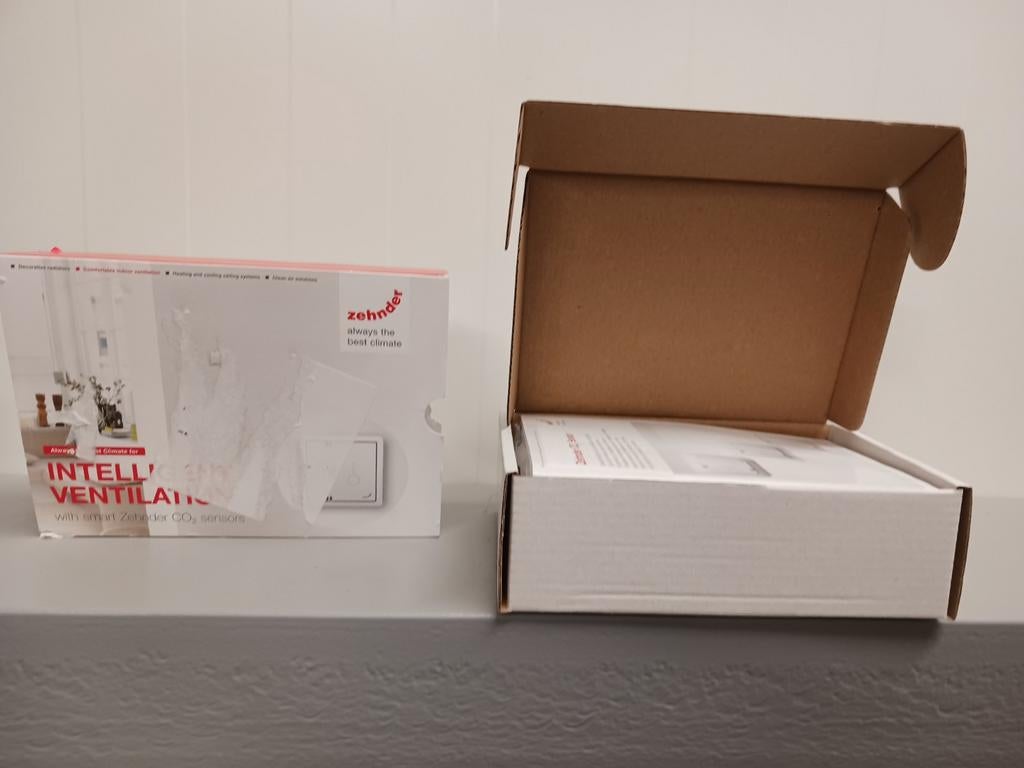 zehnder ventilatie, co2 bediening,0-10V, RF67on wall, Nieuw, Ophalen of Verzenden, Nieuw, Afzuiger
