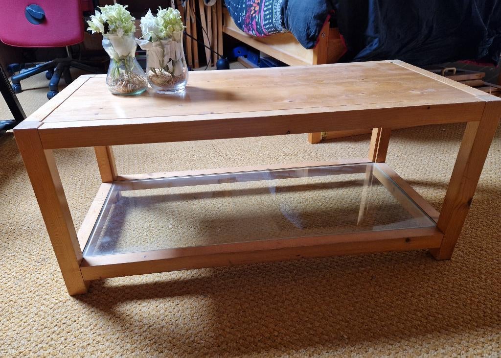Lundia salontafel, Ophalen, Gebruikt, 50 tot 100 cm, 50 tot 100 cm