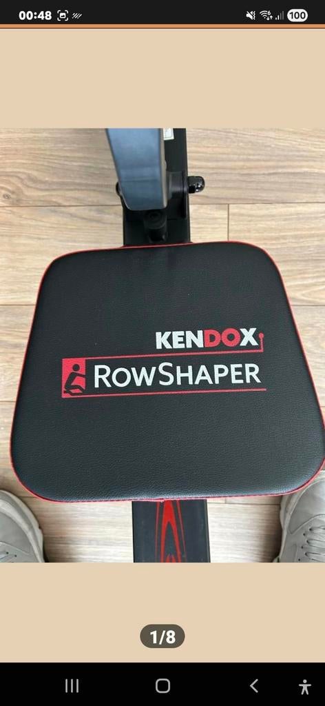 KENDO X Rowshaper Roeitrainer - Nieuwstaat, Ophalen, Buik, Zo goed als nieuw, Metaal
