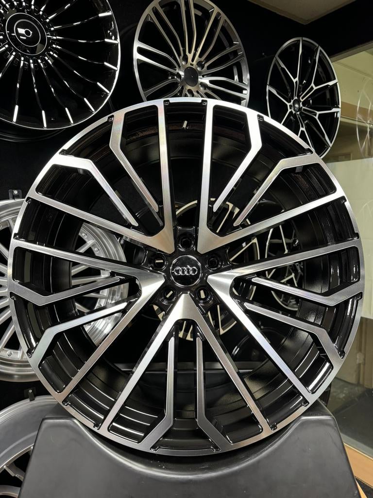 22 inch velgen voor Audi RS 2025 look 5x112 Q7 SQ7 Q8 ETRON, Auto-onderdelen, Banden en Velgen, Velg(en), Overige maten, Nieuw